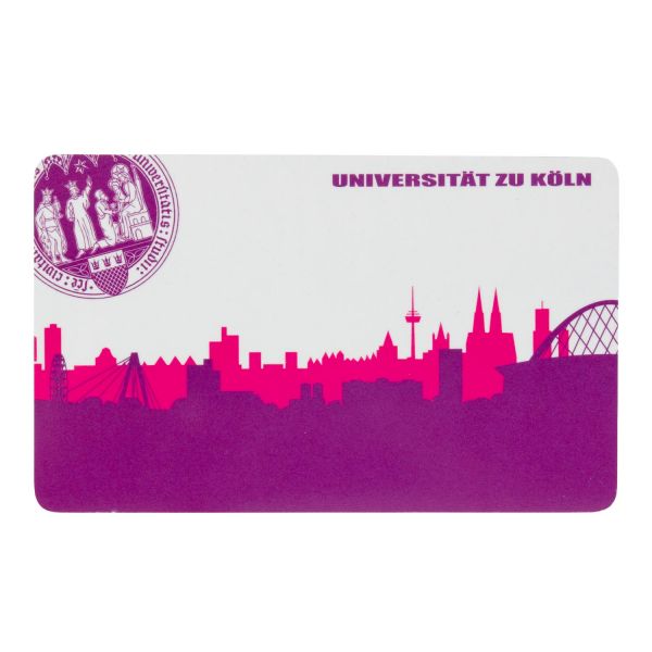 Frühstücksbrettchen, pink, skyline