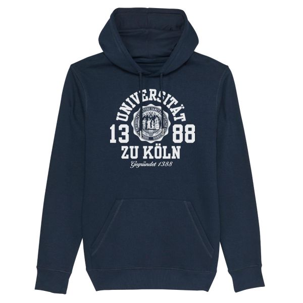 Unisex Hooded Sweatshirt, navy, marshall