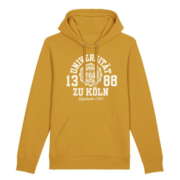 Herren Hooded Sweatshirt, ochre, marshall