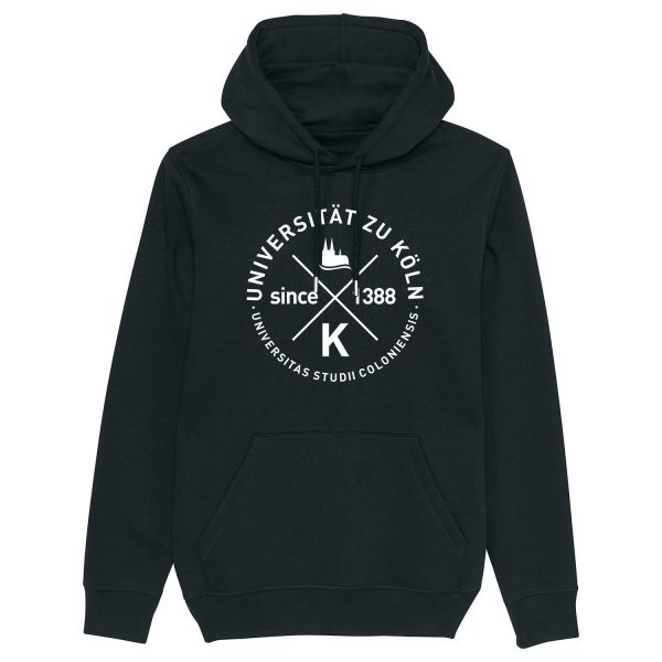 Unisex Hooded Sweatshirt, black, glasgow